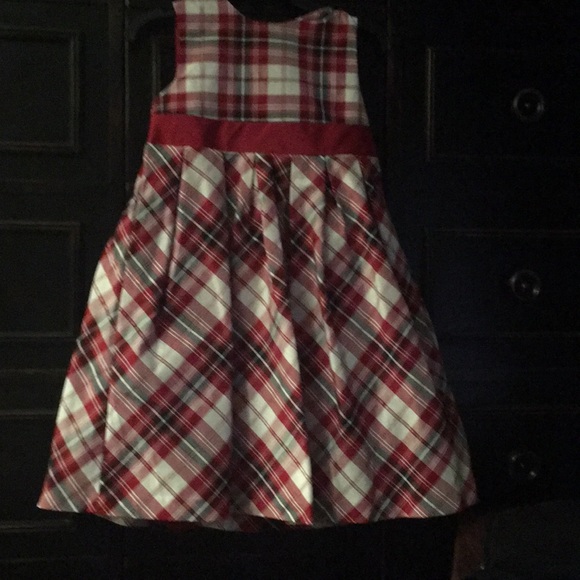 White and red party dress